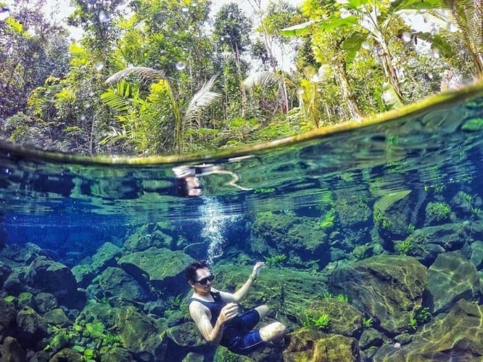 wisata objek karangasem betah kunjungi bikin gangga tirta