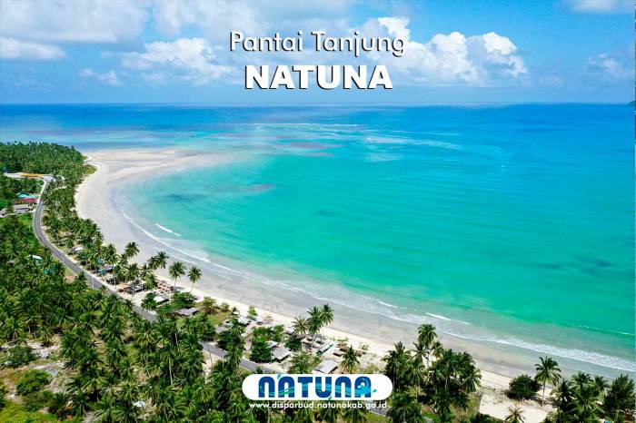Tempat wisata terbaik di Kabupaten Natuna