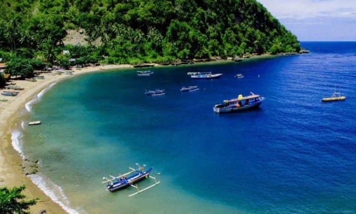 wisata puncak meranti gorontalo bolango dibuka antara warga mengunjungi obyek