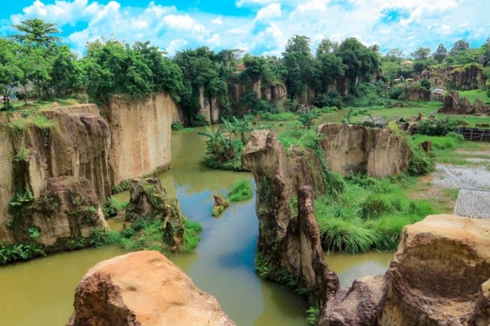 koja tangerang tebing kabupaten banten instagramable metrobanten desa cikuya yang solear keindahan kandang