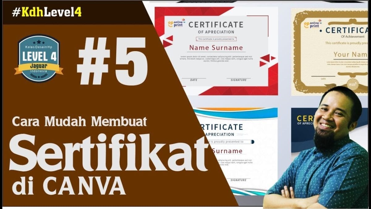 Cara mendapatkan sertifikat tot