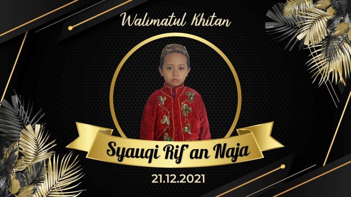 Cara bikin undangan khitanan digital