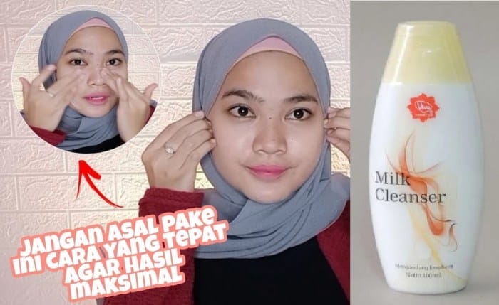 Cleanser mencuci jerawat pakai tonic pergi pun muka rajin